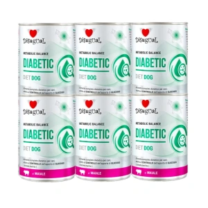 Disugual Veterinary drėgnas šunų maistas DIABETIC Pork (suaugusiems) 6x400g