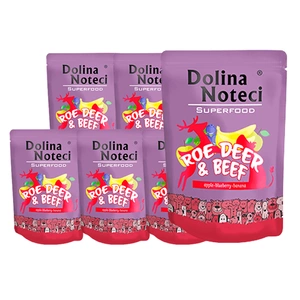 DOLINA NOTECI SUPERFOOD šerniena ir jautiena 10x300g šlapias maistas šunims