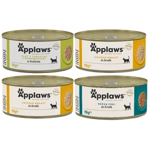 Applaws kačių maisto mišinys, 4x156 g skardinės