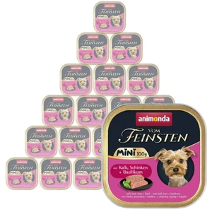 ANIMONDA Vom Feinsten mini suaugusiems veršiena/kumpis/bazilikas 100 g