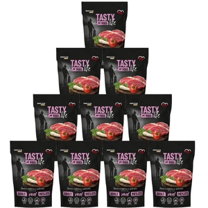 Tasty Dogs Life veršienos želė patiekalas 10x500g