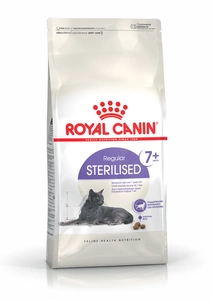 ROYAL CANIN Sterilised +7 400g sauso ėdalo suaugusioms katėms nuo 7 iki 12 metų, sterilizuotas