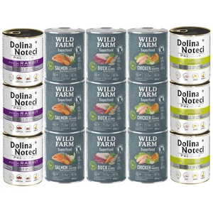 Dolina Noteci PREMIUM + WILD FARM supermaisto mišinys 30x800g