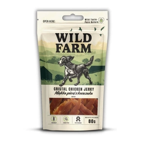 WILD FARM minkšta vištienos krūtinėlė 80g skanėstai šunims