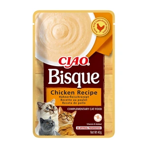 INABA Cat Ciao Bisque - vištienos skonio papildomas ėdalas katėms 40g