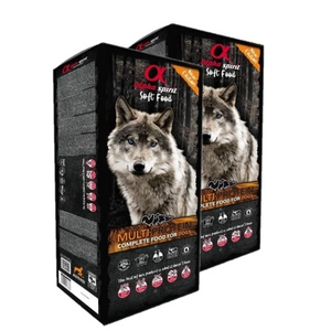 ALPHA SPIRIT MULTI Protein Dog Food 2x9kg - 3% PIGIAU