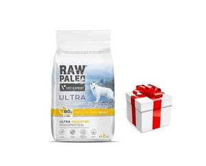 Vet Expert RAW PALEO ULTRA TURKEY ADULT LARGE 2KG + Staigmena Šunui