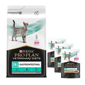 PURINA Veterinary PVD EN Gastrointestinal Cat 5kg + PURINA Veterinary 3x85g