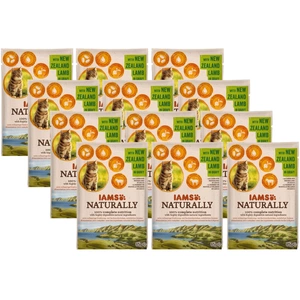 IAMS Natūraliai su Naujosios Zelandijos ėriena padaže 12x85g