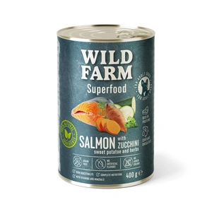 Wild Farm Superfood Salmon lašiša 400 g pašaro šunims be grūdų