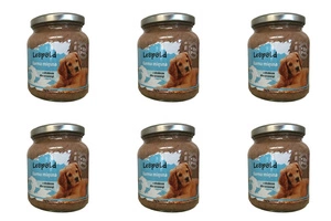 Leopold pašaras šuniukams su paukštiena 6x300g