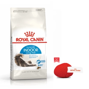 ROYAL CANIN Indoor Long Hair 10 kg + Royal Canin kamuoliukas katėms NEMOKAMAI