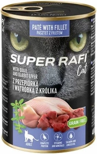 DOLINA NOTECI Super Rafi Cat P&F su putpelių ir triušių kepenėlėmis 400g