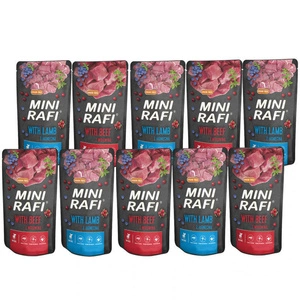 DOLINA NOTECI Mini Rafi su jautiena ir ėriena 10x150g
