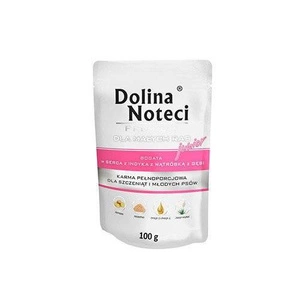 Dolina Noteci PREMIUM mažoms veislėms JUNIOR su kalakutienos širdimi ir žąsų kepenėlėmis 100 g