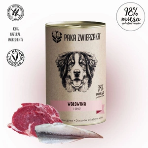 Paka Zwierzaka Jautiena ir silkė 400g