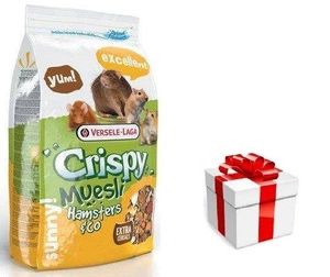 VERSELE-LAGA Crispy Muesli - Hamster&Co 400g + STAIGMENA KATEI