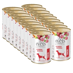 4Vets šunims Renal 18x400g