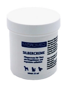 MICROMED Vet Silver Creme, sidabro jonų kremas 25 ml