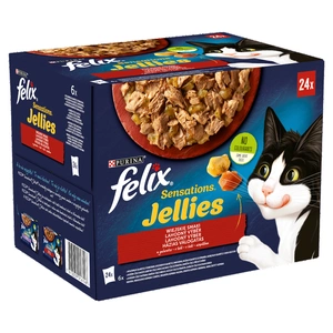 FELIX Sensations drebučiuose: 24x85g
