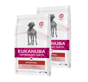 EUKANUBA Intestinal Dog 2x5kg - 3% PIGIAU