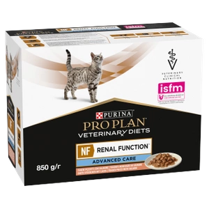 PURINA Veterinary PVD NF Inkstų funkcija katėms 10x85g - lašiša