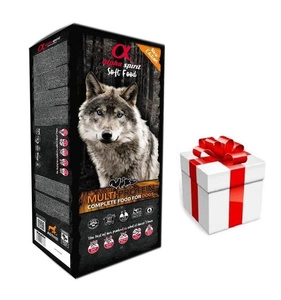 ALPHA SPIRIT MULTI Protein Dog Food 9kg + STAIGMENA ŠUNUI