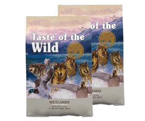 Taste of the Wild Wetlands 2x5,6 kg - 3% PIGIAU