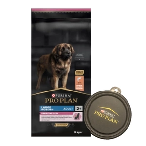 Purina Pro Plan Large Adult Robust Optiderma, lašiša ir ryžiai 14kg + dubuo NEMOKAMAI!!!