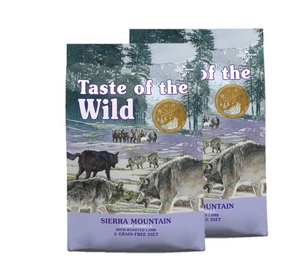 Taste of the Wild Sierra Mountain 2x12,2 kg - 3% PIGIAU