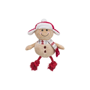 TRIXIE Žaislas šunims, meduolis, poliesteris/medvilnė, 34 cm, su garsu, su virvele