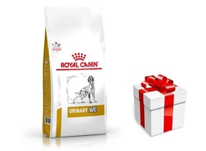 ROYAL CANIN Urinary U/C Low Purine UUC18 14kg + STAIGMENA ŠUNUI
