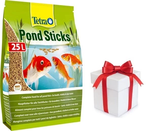 TETRA Pond Sticks 25L + nemokamas žuvų maisto mėginys