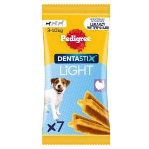 Pedigree Dentastix Light Dental Chews mažų veislių šunų skanėstai 7 vnt. - 58g