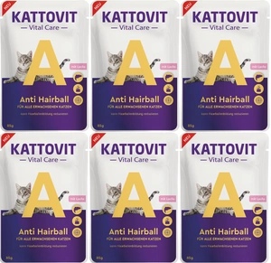 Kattovit Vital Care Anti Hairball  6x85g