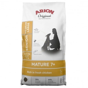 ARION Original Original Mature 7+ Senior Medium & Large Chicken sausas maistas šunims 12 kg