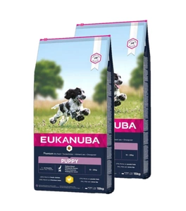 EUKANUBA Puppy&Junior Medium Breed 2x15kg - 3% PIGIAU