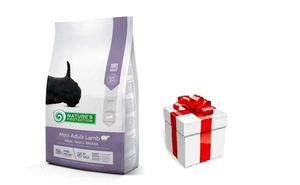 NATURES PROTECTION Mini Adult Lamb 2kg + STAIGMENA ŠUNUI