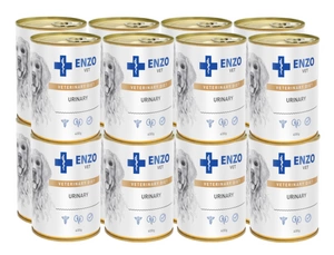 ENZO VET Urinary nuo šlapimo takų ligų su vištiena šunims 16x400g