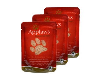 Applaws Cat Tuno ir krevečių sachetas 3x70g