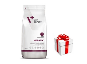 VETEXPERT Veterinary Diet Hepatic Dog 12kg + Staigmena Šunui
