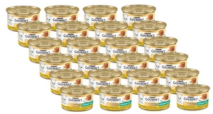 Purina Gourmet Gold Pikantiškas pyragas su vištiena ir morkomis 24x85g