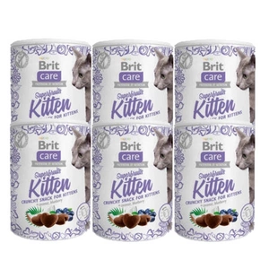 BRIT CARE Cat Snack Superfruits Kitten 6x100g