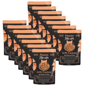 Fitmin Cat For Life Sterilizuota lašiša 14x85g