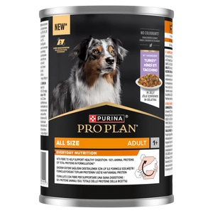 PRO PLAN Everyday Nutrition suaugusių šunų ėdalas su kalakutiena drebučiuose 400g