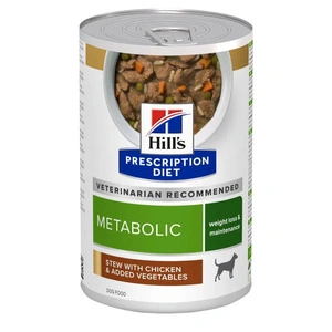 HILL'S PD Prescription Diet Metabolic Canine Stews 354 g – skardinė