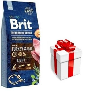 Brit Premium By Nature Light 15kg + STAIGMENA ŠUNUI