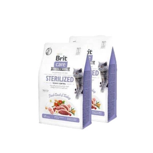 BRIT Care Cat Grain-Free Sterilised Weight Control 2x7kg