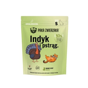 Paka Zwierzaka - katei sausas maistas kalakutiena ir upėtakis Kačiukai "S" 400g