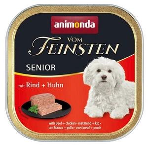 ANIMONDA Dog Vom Feinsten Senior skonis: jautiena su vištiena 150g
